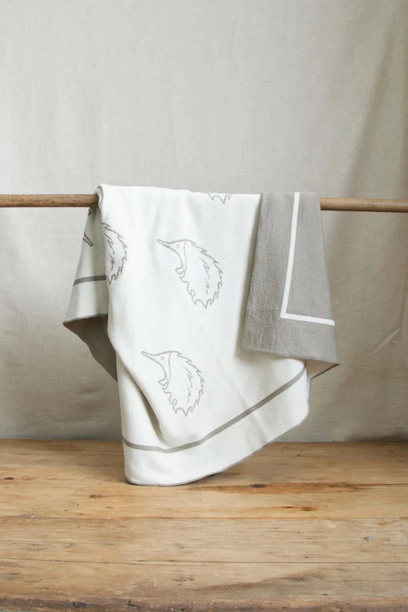 Puggle Blanket (Tan and Natural)